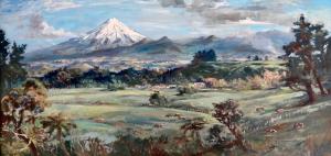 ARIS Bernard 1887-1977,Taranaki,1968,International Art Centre NZ 2018-02-20