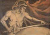 ARISTEFS Frixos 1897-1951,The God of war,Bonhams GB 2013-04-24