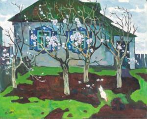 Aristov Ivan 1917,The Village in Springtime,1962,Christie's GB 1999-09-08