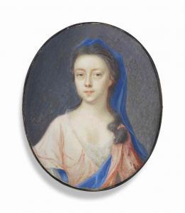 ARLAUD Benjamin 1663-1736,A young lady,Christie's GB 2015-09-08