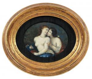 ARLAUD Jacques Antoine 1668-1746,In an intimate embrace,Brunk Auctions US 2023-02-03