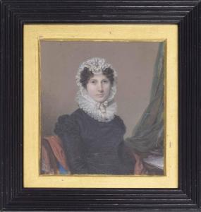 ARLAUD Jacques Antoine 1668-1746,portrait miniature of a young lady,Gardiner Houlgate GB 2022-03-24