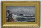 Arlberg Jacob Julius,View from a boat in stormy seas,Dickins GB 2018-03-02