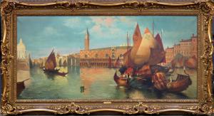 ARLOTTI Pedro 1800-1900,Vue du Rio Alto à Venise,19th/20th century,Galerie Moderne BE 2019-12-09