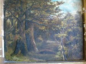 ARLT Herbert 1928-1955,Woodland scene, on panel in a circular giltframe, ,Bonhams GB 2008-09-04