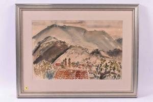 Arlt Paul Theodore 1914-2005,Landscape,1939,Nye & Company US 2020-02-26