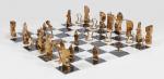ARMAN # GEORGES BOISGONTIER,Überdimensionales Schachspiel "Double Gambit",Schloss DE 2022-09-03