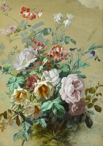 ARMAND ETIENNE THOMAS Charles 1857-1892,A still life of roses,Bonhams GB 2015-10-05