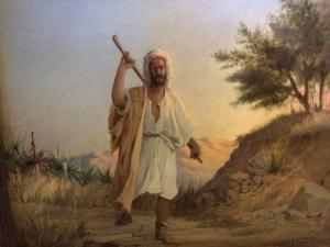 ARMAND Manuel 1800,Homme marchand dans les montagnes du Sahel,1893,Millon & Associés FR 2019-02-22