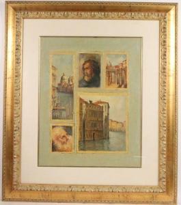 ARMAND Manuel 1800,Mosaic of Venetian Scenes & Figures,Nye & Company US 2020-03-11