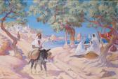 ARMAND Paul Louys 1900,KSAR-EL-RAGHITT DANS LE GOLFE DEHAMMAMET EN TUNISIE,Pillon FR 2010-12-19
