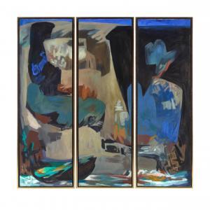 ARMER Ruth 1896-1977,Abstract Triptych,Bonhams GB 2024-04-23
