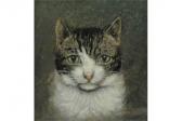 ARMFIELD George 1808-1893,portrait of a cat,Burstow and Hewett GB 2015-06-24