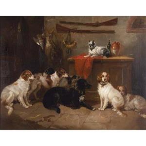 ARMFIELD George 1808-1893,Sir Walter Scott's Dogs,1854,William Doyle US 2009-05-19