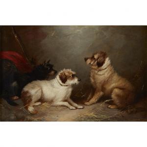 ARMFIELD George 1808-1893,TERRIERS IN A STABLE,Freeman US 2019-02-27