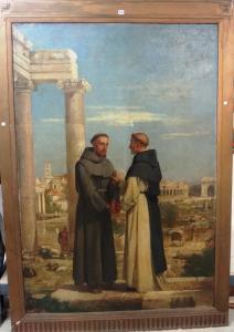 ARMITAGE Edward 1817-1896,The Meeting of St Francis and St Domin,1882,Bellmans Fine Art Auctioneers 2016-11-01