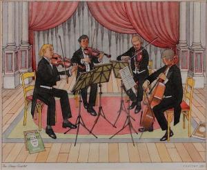 ARMITAGE Joshua Charles 1913-1998,The String Quartet,1991,Mallams GB 2015-10-07