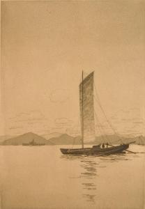 ARMS John Taylor 1887-1953,A Hong Kong Canal Boat (Fletcher 23),1919,Rachel Davis US 2024-02-10