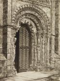 ARMS John Taylor,Study in Stone, Cathedral of Orense (Fletcher 257),1933,Rachel Davis 2023-08-05