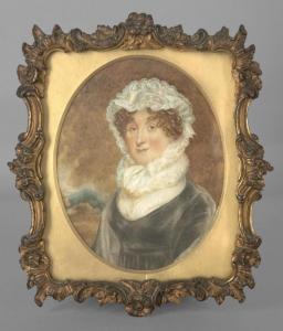 ARMSTRONG Agnes 1800-1800,Portrait de Susannah Peyton,1891,Dogny Auction CH 2014-09-30