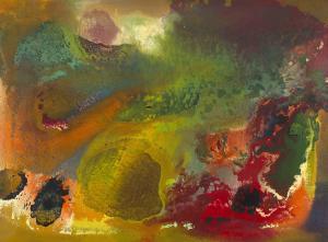 ARMSTRONG Geoffrey 1945,Abstract Composition,1971,Strauss Co. ZA 2021-07-11