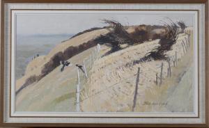 ARMSTRONG John 1893-1973,Downland View with Two Magpies,Tooveys Auction GB 2018-11-28