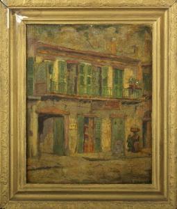 ARMSTRONG NOLAN HARRY 1891-1929,"Toulouse Street French Quarter",New Orleans Auction US 2010-11-13