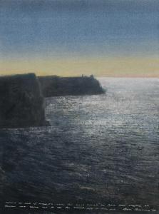 ARMSTRONG Robin 1947,Sunset over the Cliffs of Moher,1998,Woolley & Wallis GB 2023-12-13