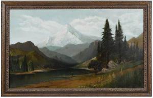 ARMSTRONG William Weaver 1862-1906,Mt. Shasta,1879,Brunk Auctions US 2019-07-20