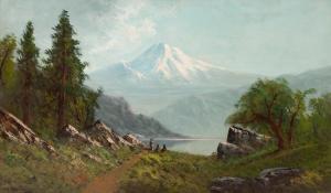 ARMSTRONG William Weaver 1862-1906,Oregon Landscape,Hindman US 2021-05-06