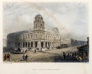 Armytage James Charles 1820-1897,Post Office, Melbourne,1850,Mossgreen AU 2016-06-19