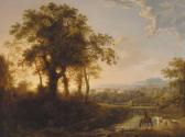 ARNALD George,A traveller on horseback surveying an extensive la,1825,Christie's 2000-11-09