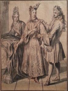 ARNAULT Nicolas 1600-1700,The Dress Maker and His Client,1691,William Doyle US 2014-05-21