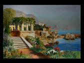 ARNEGGER Alois 1879-1963,ANSICHT VON CAPRI,Hampel DE 2005-12-09