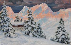 ARNEGGER Alois 1879-1963,Hohe Prielgebirge,Palais Dorotheum AT 2024-02-21