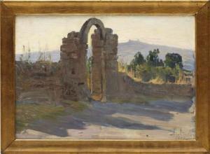 arnell alma 1857-1934,Från Italien,1910,Uppsala Auction SE 2015-04-14