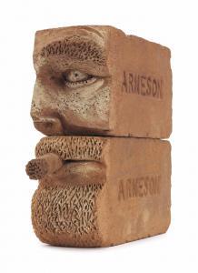 ARNESON Robert 1930-2007,Brick With Cigar and Brick With Nose,Christie's GB 2017-07-11