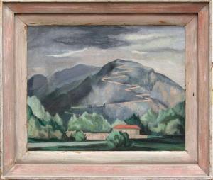 ARNEST Bernard Patrick,''Cheyenne Mountain, Colorado Springs'',Clars Auction Gallery 2011-01-08