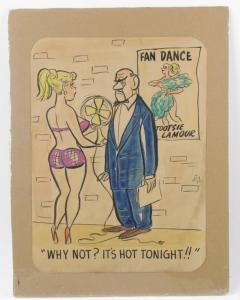ARNO Peter 1904-1968,Why Not It's Hot Tonight,Kaminski & Co. US 2023-04-29