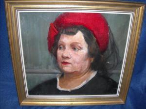 ARNOLD CHARLES GEOFFREY 1915-1988,Head study of a lady,Dreweatt-Neate GB 2007-05-14