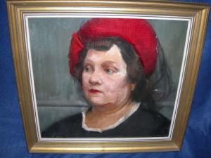 ARNOLD CHARLES GEOFFREY 1915-1988,Head study of a lady,Neales GB 2007-05-14