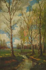 ARNOLD Dorothy 1900-2000,View of a Winding Stream,Skinner US 2010-11-10