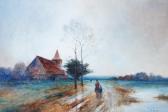 ARNOLD F.,The Village Church; Light at Eventide,Bellmans Fine Art Auctioneers GB 2020-11-24