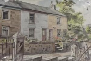 ARNOLD Gordon 1910-2005,Cottages Newlyn,David Lay GB 2013-08-09