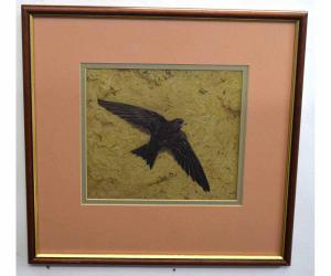 arnold H. Philo,Bird of Prey in flight,1989,Keys GB 2019-01-29