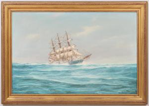 ARNOLD John 1900-1900,"James Baines" ship portrait,20th century,South Bay US 2021-10-30