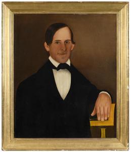 ARNOLD John James Trumbull 1812-1865,A Man of the Arnold Family,1845,Brunk Auctions US 2018-11-17