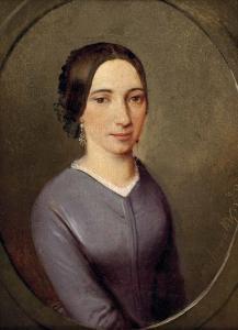 ARNOLD Josef 1823-1862,Bildnis einer jungen Dame mit Ohrringen,Palais Dorotheum AT 2013-11-19