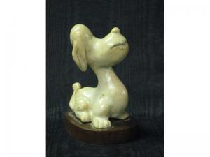 ARNOLD Newell Hillis 1906-1988,Glazed ceramic dog,1968,Ivey-Selkirk Auctioneers US 2008-11-15