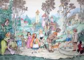 ARNOLD Patience 1901-1992,fairy tale illustration,1984,Warren & Wignall GB 2019-12-11